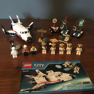 Lego City Space Shuttle Set 60078,  Lego City Space Starter Set 60077