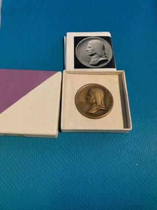 Roger Williams Hall Of Fame For Great Americans Medal,  Bronze