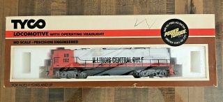 Tyco Ho Illinois Central Gulf 1102 Locomotive Model 256 - 16 - In The Box