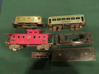 Lionel & American Flyer Car & Engine Shells Or Restoration Projects
