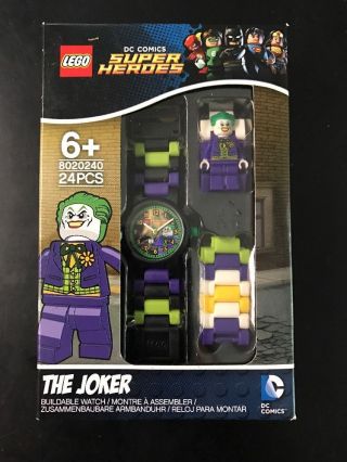 Lego Dc Comics Heroes The Joker Buildable Watch Minifigure