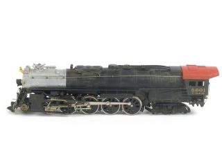 Bachmann Chicago Burlington Quincy 4 - 8 - 4 Steam Locomotive Engine 5601 Ho Scale