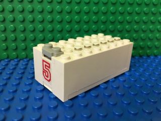Lego Electric 9v Battery Box Small With Red 
