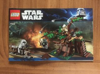 Lego - 7956 Star Wars Ewok Attack,  100 Complete But No Box