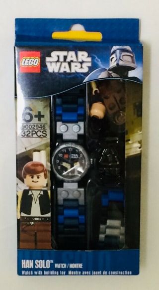 Nib Lego Star Wars Han Solo Watch 9002946