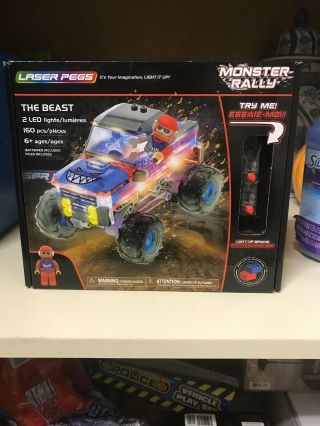 Laser Pegs Monster Rally - The Beast
