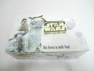 Star Wars Ccg Hoth Limited Edition 10 Booster Packs Factory