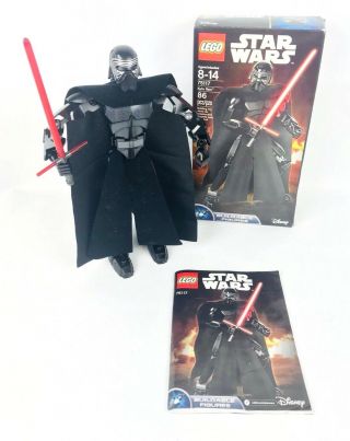 Lego Star Wars Kylo Ren Buildable Figure 75117 & Instructions