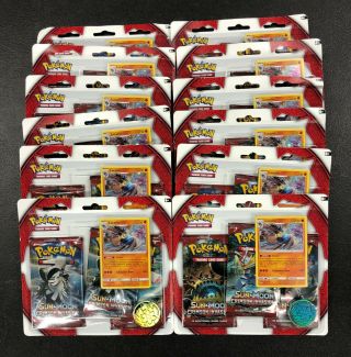 Pokemon Sun Moon Crimson Invasion Booster Box 36 Packs Lucario