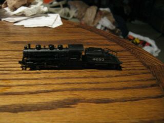 N Scale Bachmann Usra 0 - 6 - 0 A.  T&s.  F.  Santa Fe Steam Locomotive & Tender 3283