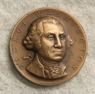 George Washington First President Of The United States Medal By Ralph J.  Menconi