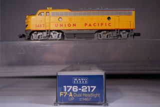 N Scale - Kato - Union Pacific F7 - A Locomotive - 176 - 217 - 1467
