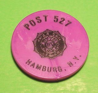 Hamburg York American Legion Post 527 / Beer Draft Domestic Trade Token