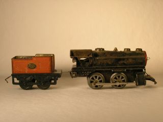 Hafner Clockwork 0 - 4 - 0 Locomotive And York Central Tender