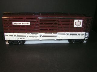 Aristocraft G Scale Rea - 46104 Canadian National Stock Car,