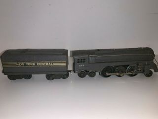 Vintage Lionel 027 Gauge Locomotive Engine & Tender 2