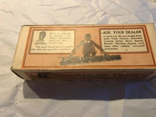 Vintage Lionel Pre - War No.  607 Blue Pullman Box Only 2