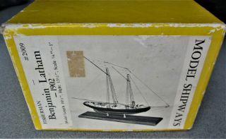 Ho: The Benjamin W.  Latham Fishing Schooner; A Wood Kit W/ Brass & Cast Parts