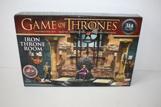 Mcfarlane Game Of Thrones " Iron Throne Room " Construction Set