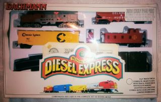 Bachmann Ho Diesel Express Electric Train Set