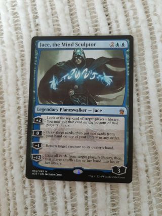 Mtg Near English Jace,  The Mind Sculptor Masters 25 Nm