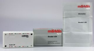 Märklin H.  O.  6084 K84 Decoder For Items Using Continuous Power,  Ex/bx