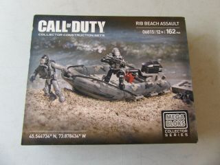 Mega Bloks Call Of Duty Rib Beach Assault Set 06815 Collector Series Buildingtoy