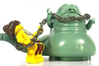 Lego 4480 Star Wars Princess Leia & Jabba Slave Minifigure W/chains