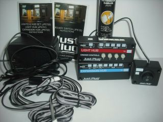 Just Plug Lighting System With Power Pack,  Light Hub,  Expansion Hub,  On/off Swi