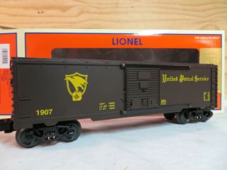 Lionel Train Ups United Parcel Service Centennial 1 Railroad Box Car 6 - 25041