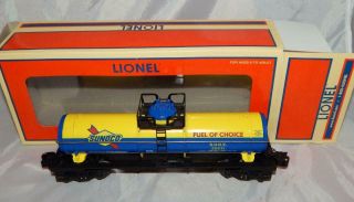 Lionel Lines 6 - 29611 Sunoco Single Dome Tank Car Yellow Boxed Sunx O / 027