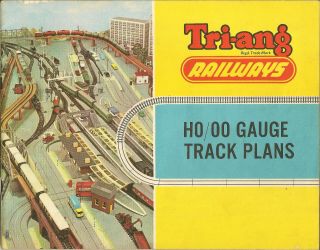 Tri - Ang Railways Ho/oo Track Plans 1963 Edition Vgc Triang Hornby Rovex Trains