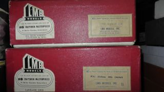 2 Empty Boxes For Ho Brass Lmb Nyc Hudson J3a 20th Century Ltd York Central