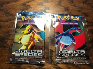 Pokémon Ex Delta Species Booster Pack (weighed Light) (1) Dragonite