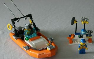 Lego City Coast Guard Truck With Speed Boat (7726)