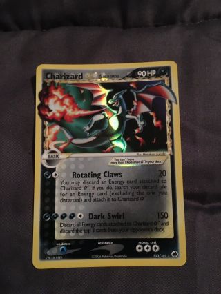 Charizard Gold Star (delta Species) 100/101 Ultra Rare Pokemon Card