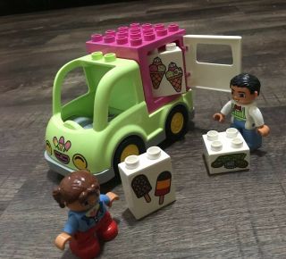 Lego Duplo Ice Cream Truck 10586 Complete Euc