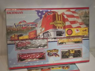 Bachmann The American Santa Fe Flyer Train Set E - Z Track H O Scale Electric
