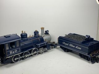 Bachmann G Scale Royal Blue Line Big Haulers Locomotive 1332 Coal Tender A1