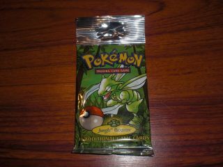 Heavy Pokemon Jungle Booster Pack Scyther Art Pinsir? Clefable Holo? Psa 10?