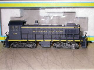 Atlas Ho Alco S2 Diesel Switcher Locomotive 8075 Baltimore & Ohio B&o 524
