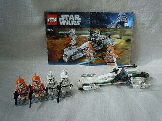 Lego 7913 Star Wars Clone Trooper Battle Pack Set 100 Complete