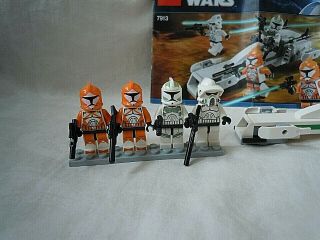 Lego 7913 Star Wars Clone Trooper Battle Pack Set 100 Complete 2