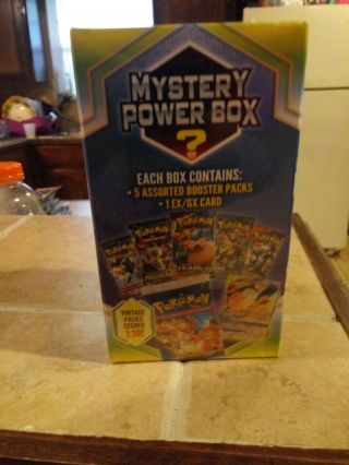 Pokemon mystery box 1:10 Vintage Pack Pull 5 Booster Packs 1 Guaranteed.  Ex/gx 3