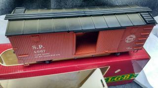 Lgb G Scale 4067 Refer Wagon Freight Wagon S&p Southern Pacific Lines