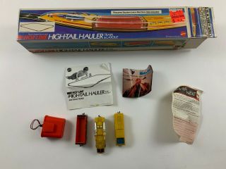 Vintage 1970 Mattel Hot Line High - Tail Hauler Train & Layout As - Is Read