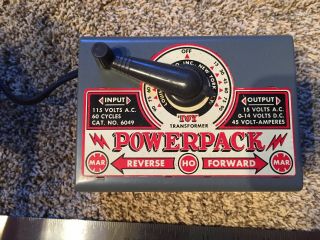 Marx H.  O Scale Power Pack 6049 And In.  With