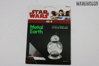 Fascinations Metal Earth 3d Metal Model Kit - Star Wars Bb8 Mech Droid (mms271)