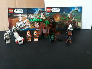 Lego Star Wars Bomb Squad Clone Trooper Battle Pack (set 7913) And (set 7956)