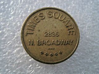 Times Square Nyc York Token Coin 1022 - 2